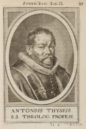Portrait des Antonius Thysius