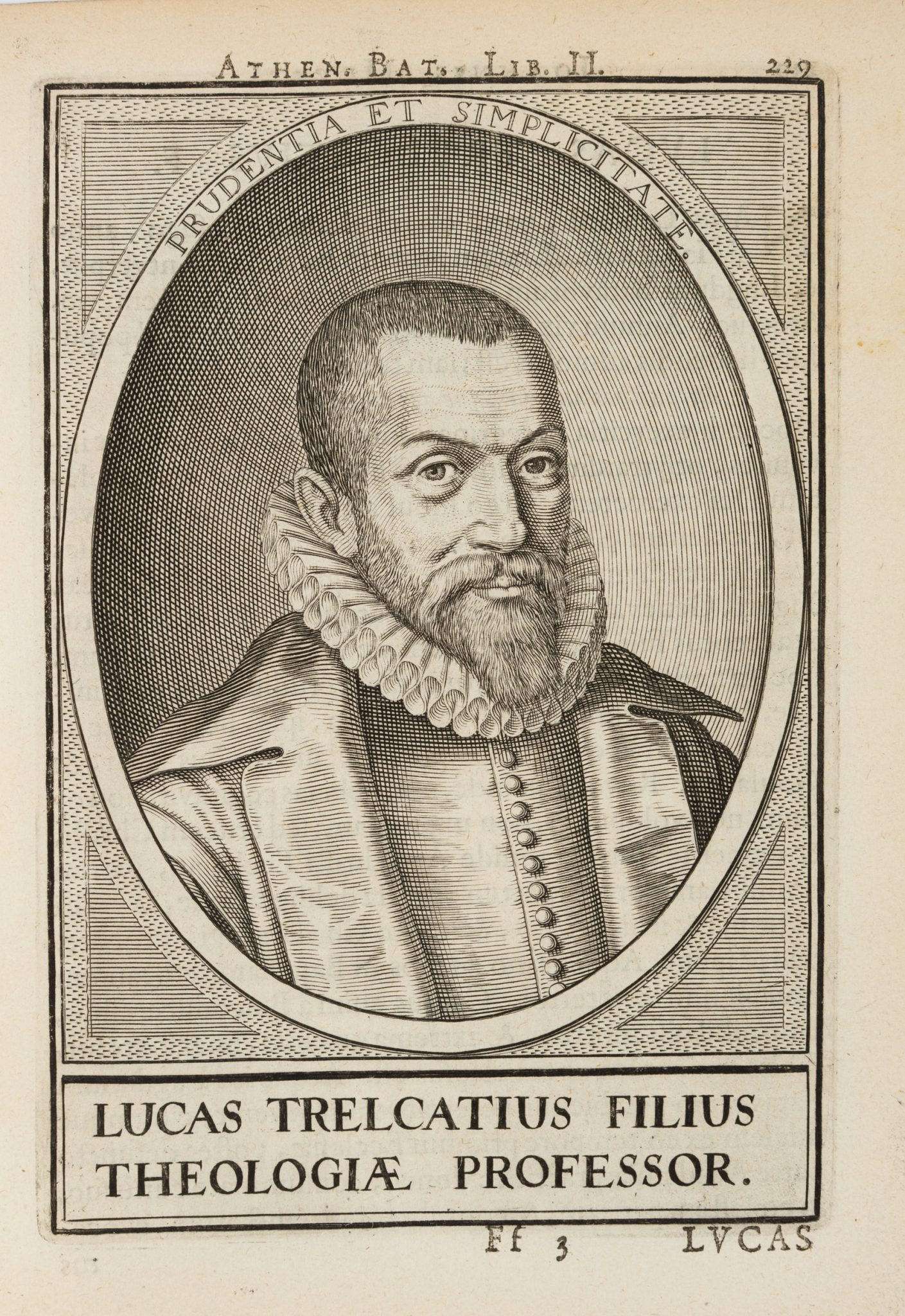 Portrait des Lucas Trelcatius