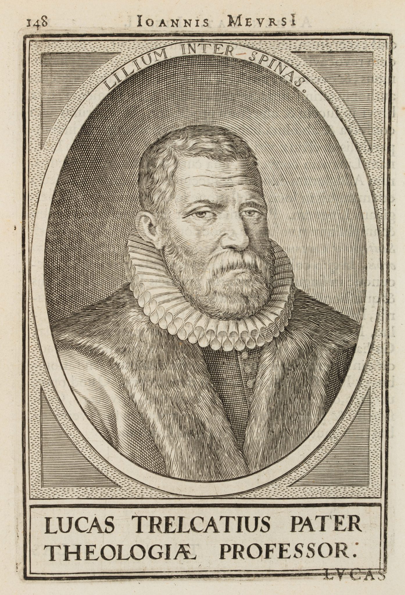Portrait des Lucas Trelcatius