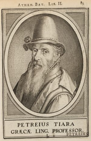 Portrait des Philologen Peter Tiara