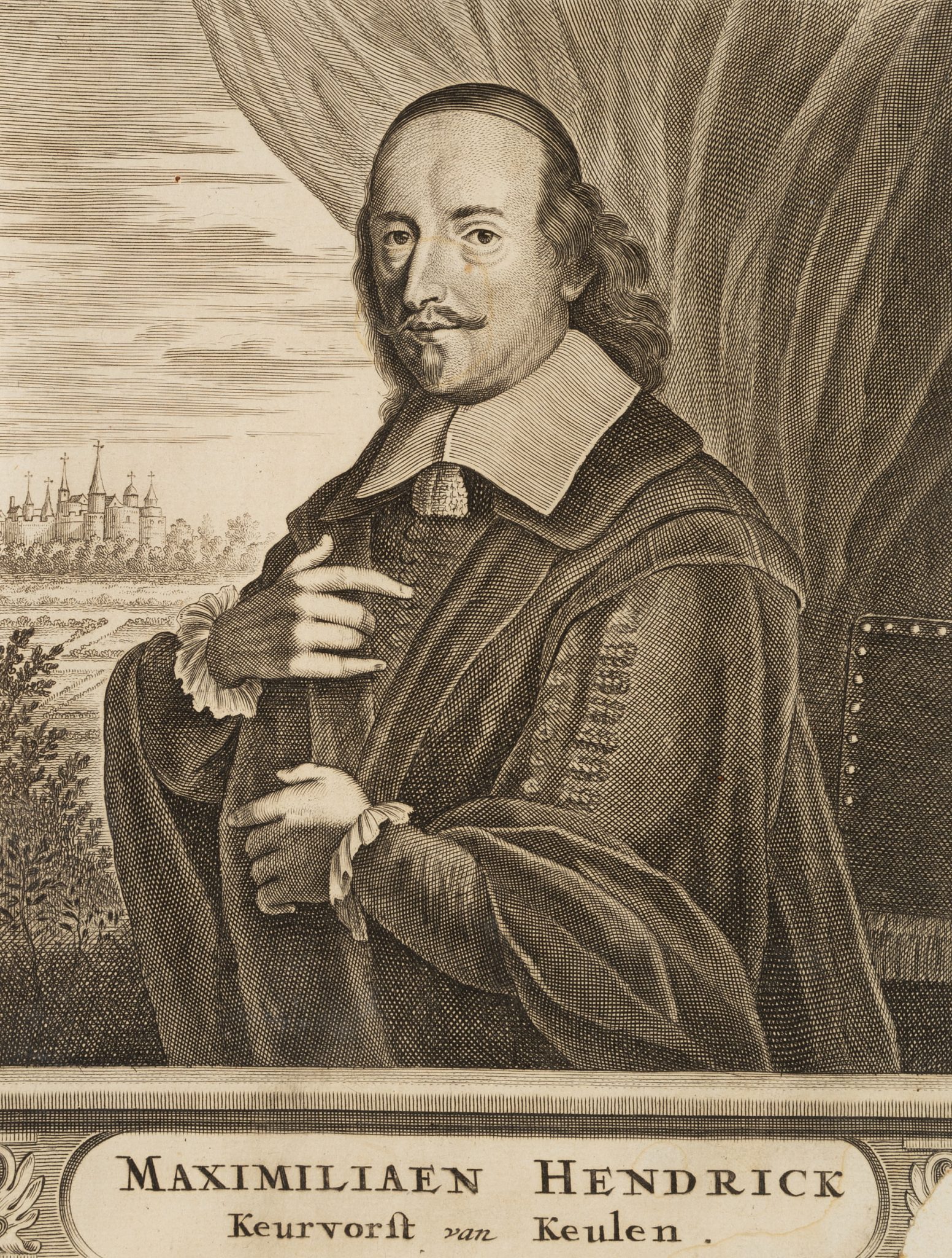 Maximilian Hendrick, halbfigurig