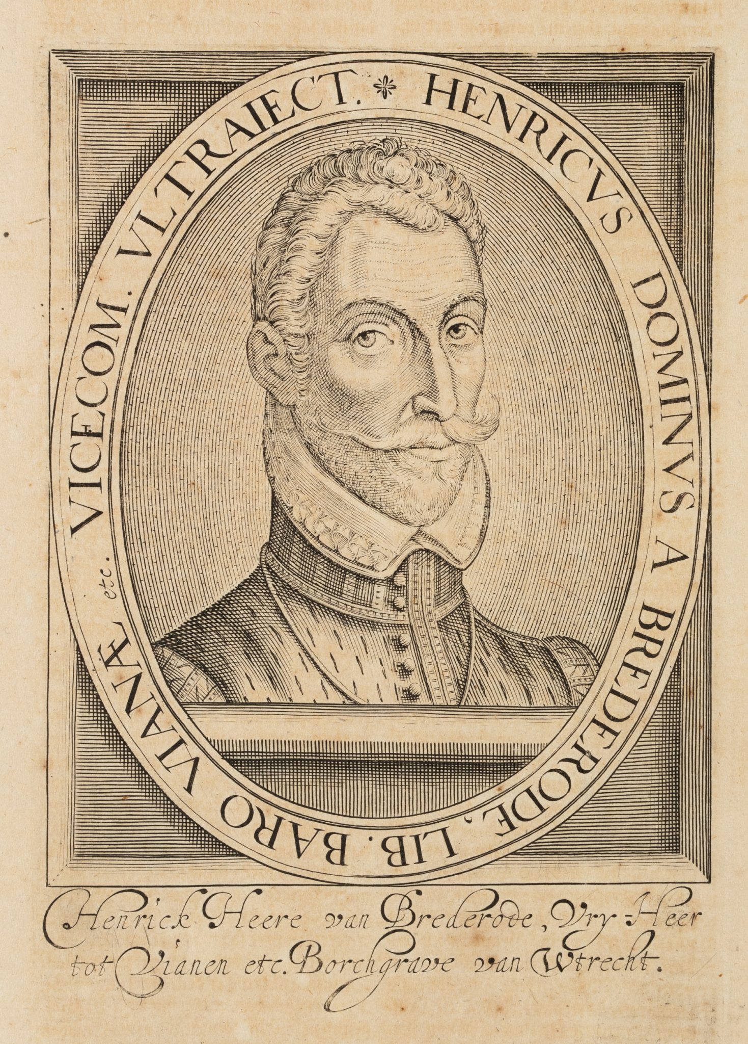 Portrait des Heinrich von Brederode