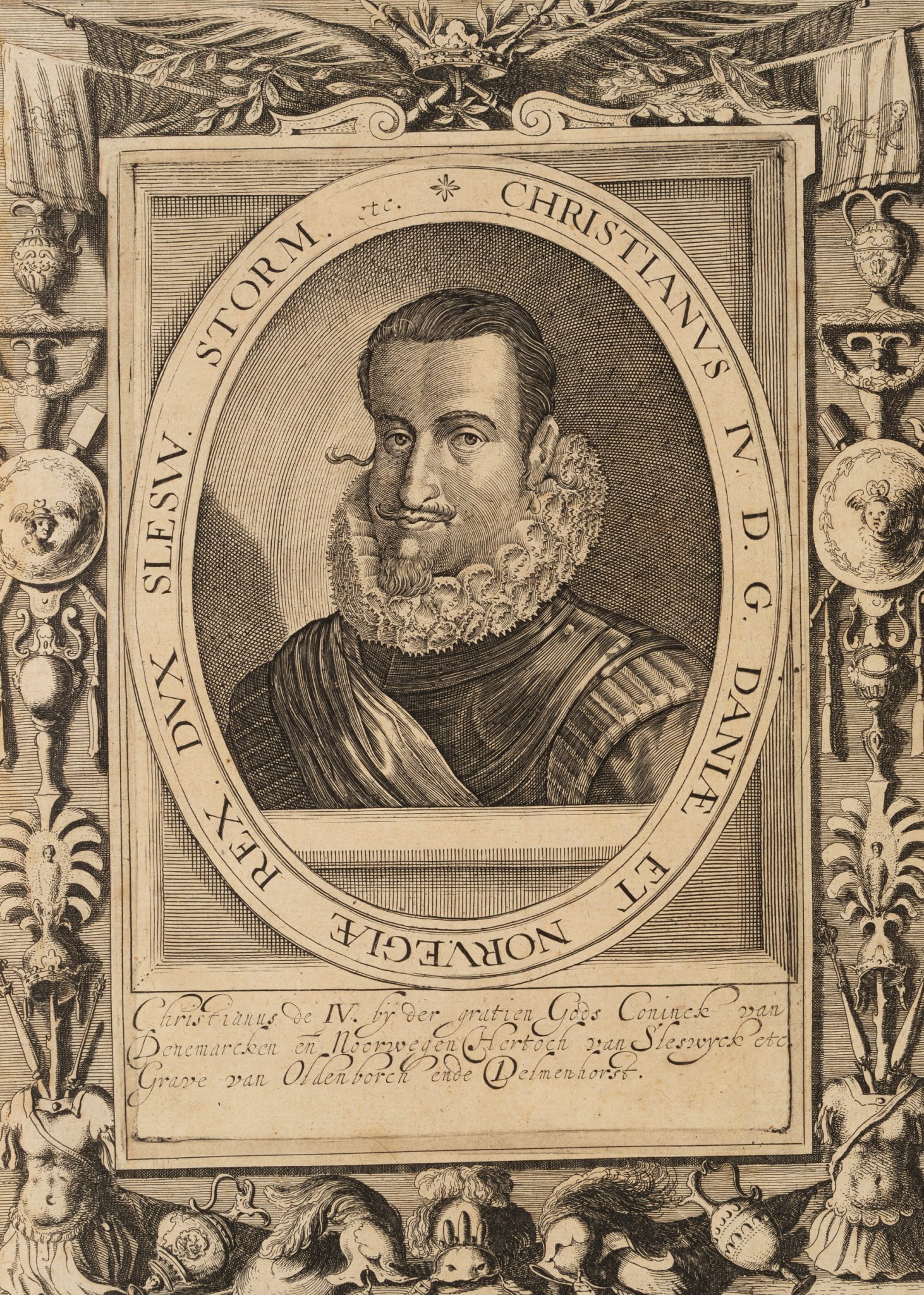 Portrait des Christian IV.