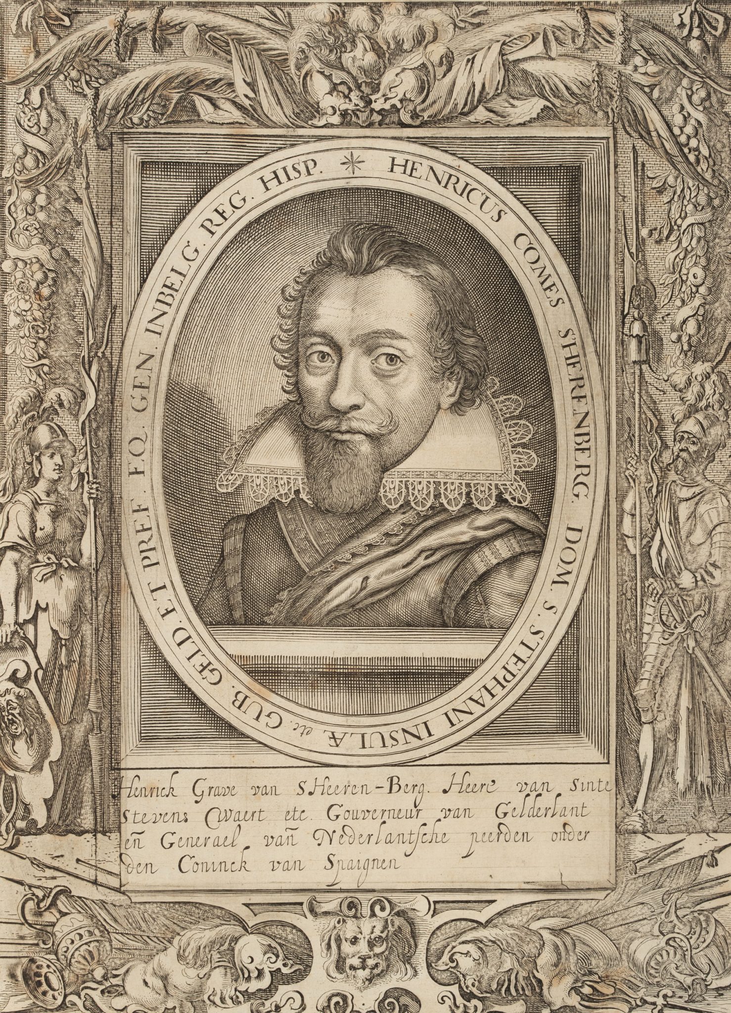 Portrait des Heinrich von dem Bergh