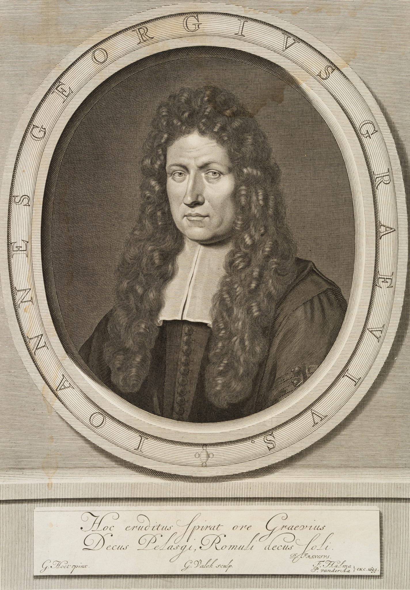 Portrait des Johann Georg Graevius