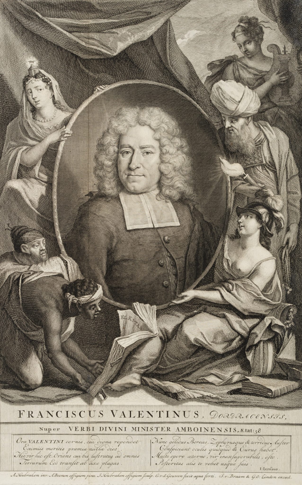 Porträt von Francois Valentijn