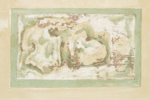 Bild im Bild. Abstrakte Landschaft