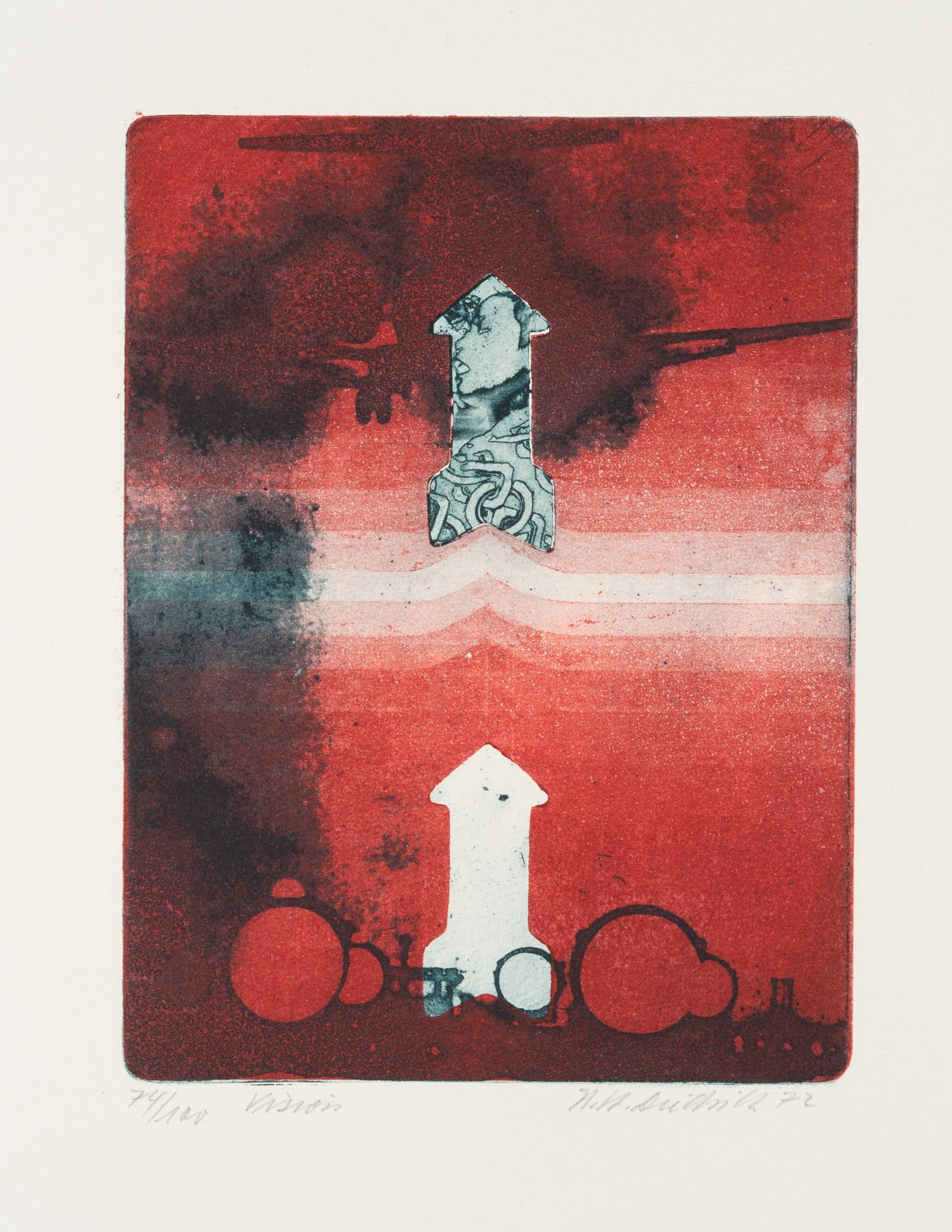 "Vision". Surrealistische Komposition.