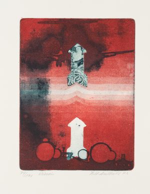 "Vision". Surrealistische Komposition.