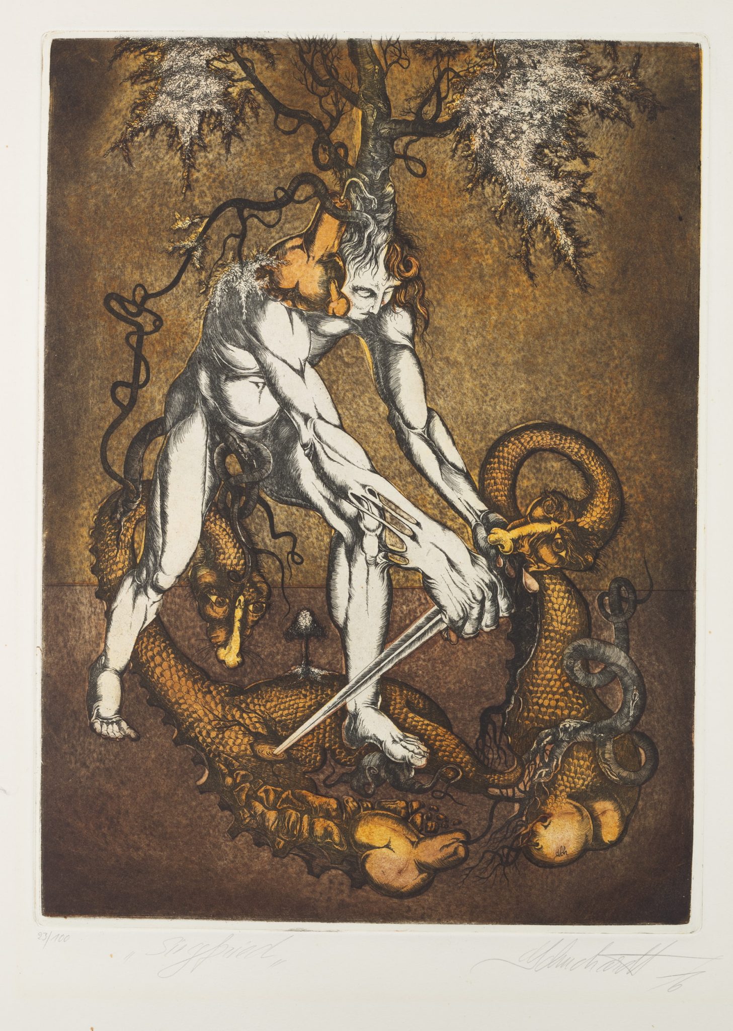 "Siegfried", Drachenkampf