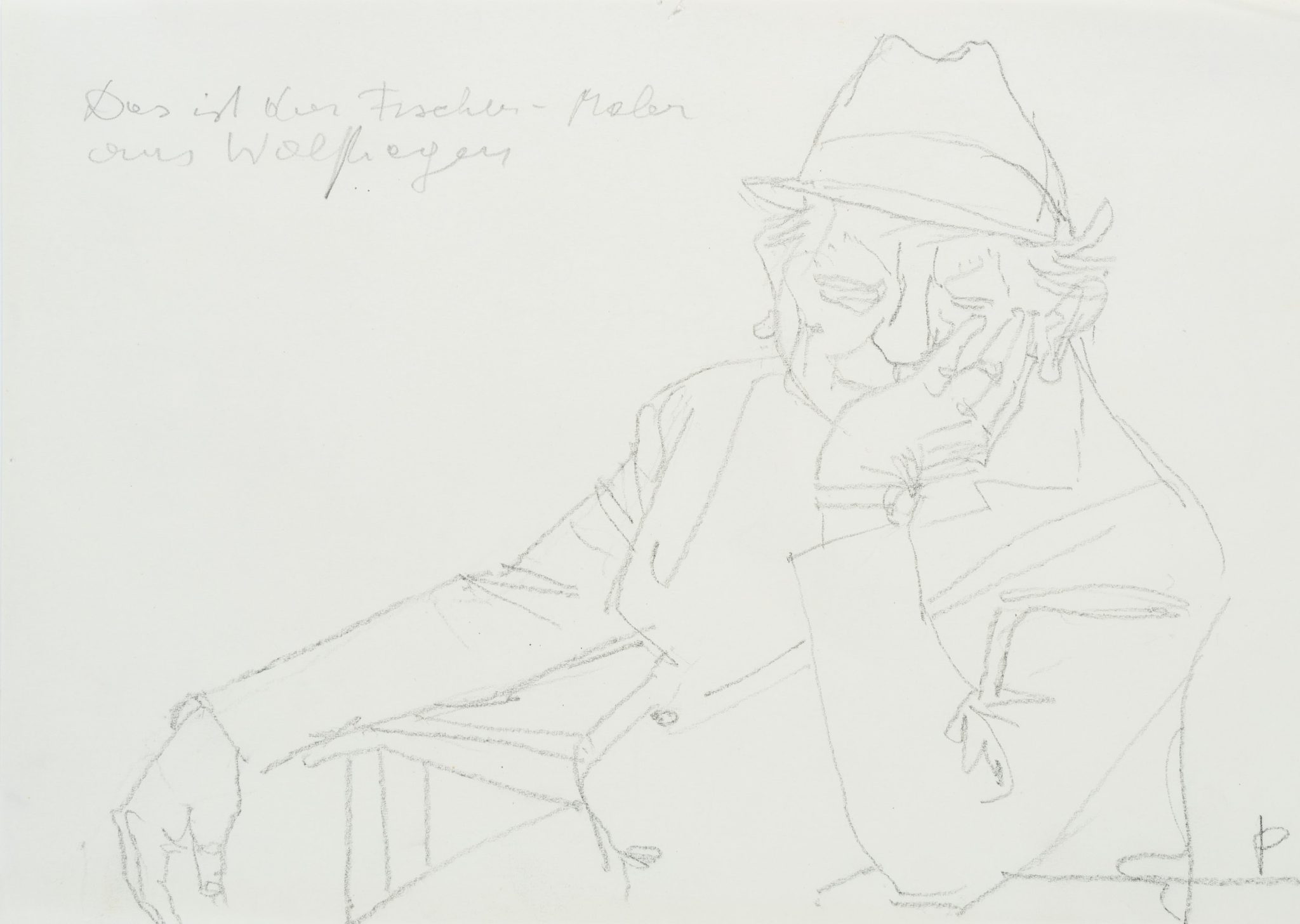 Portrait eines älteren Mannes