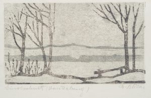 Winterlandschaft am Fluss