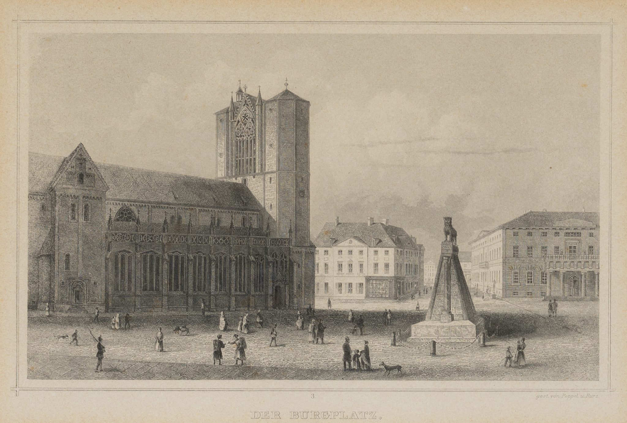 Burgplatz von Braunschweig