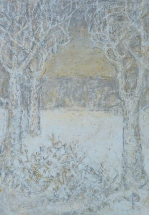 Winterlandschaft mit Bäumen