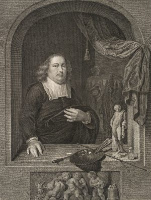 Portrait des Genremalers Caspar Netscher