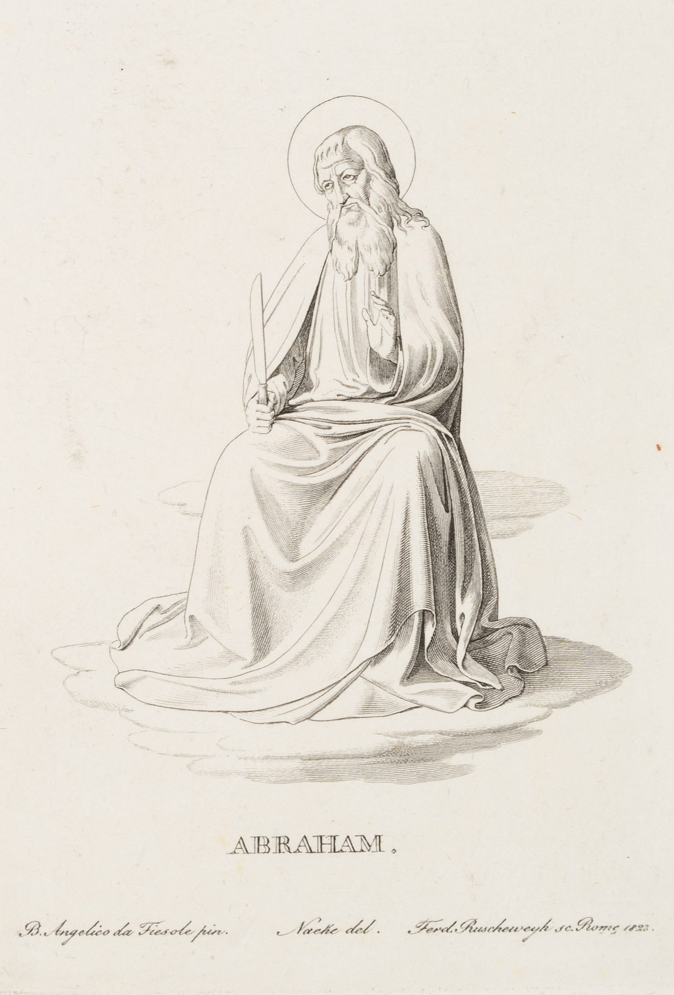 Heiligendarstellung Abraham