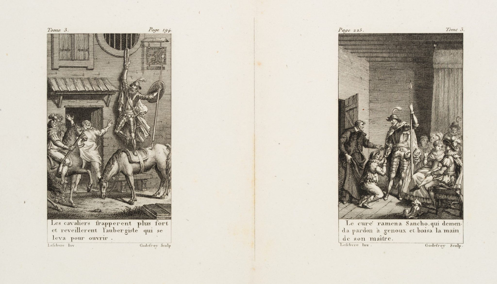 Szenen aus "Don Quichotte"