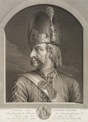Portrait eines Mannes in Uniform