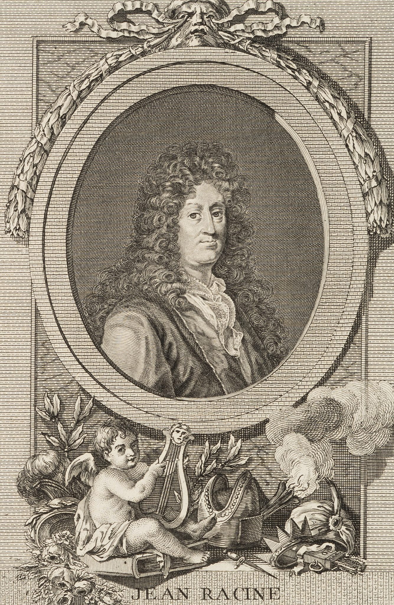 Porträt des Literaten Jean Racine