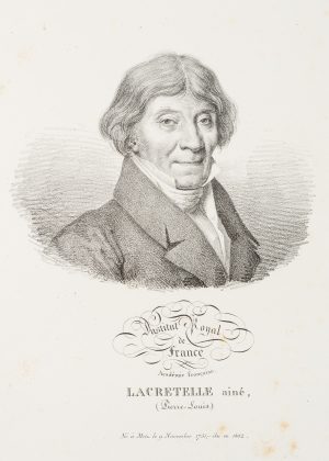 Portrait des Pierre-Louis de Lacretelle