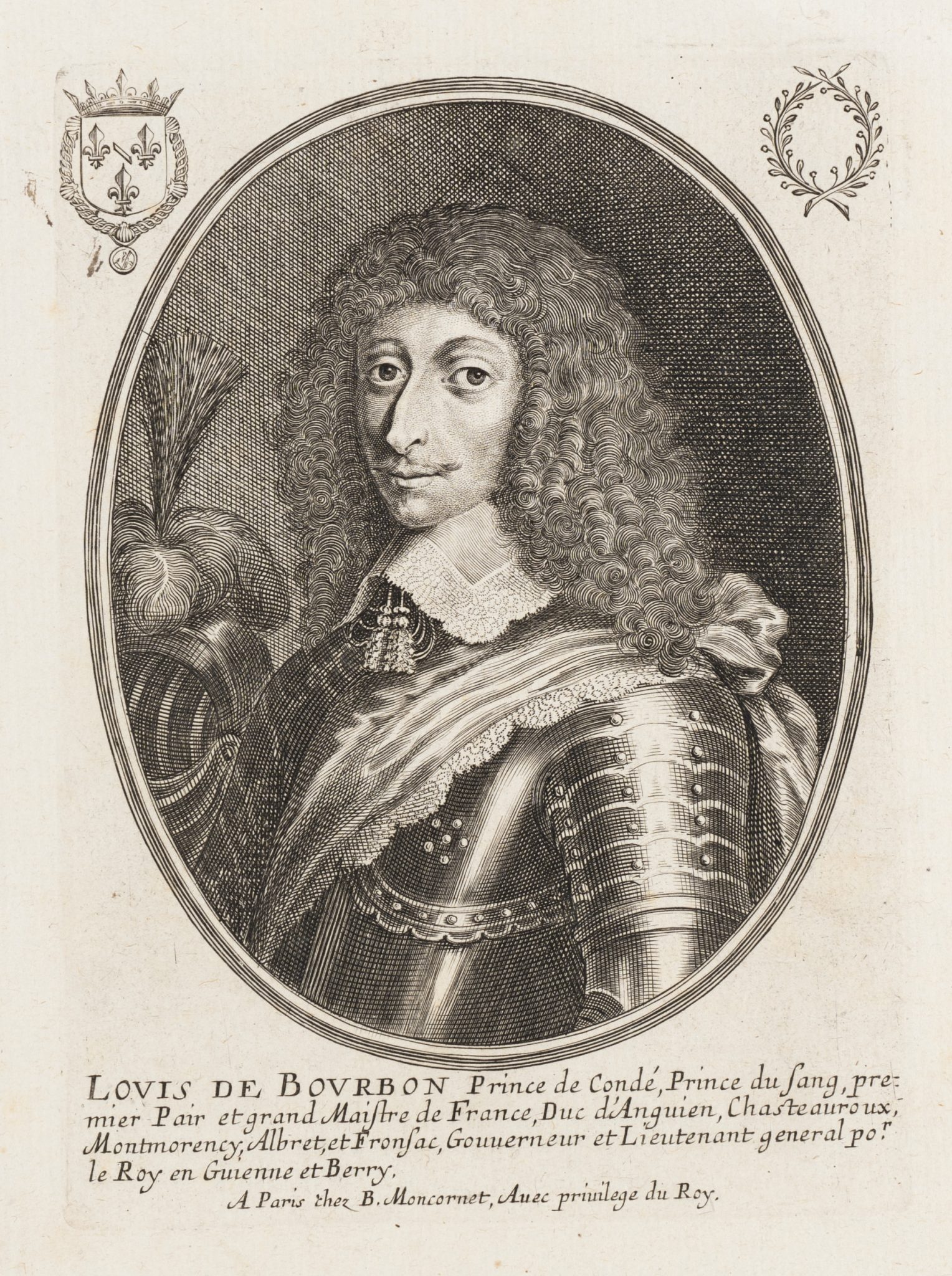 Portrait des Louis III. de Bourbon