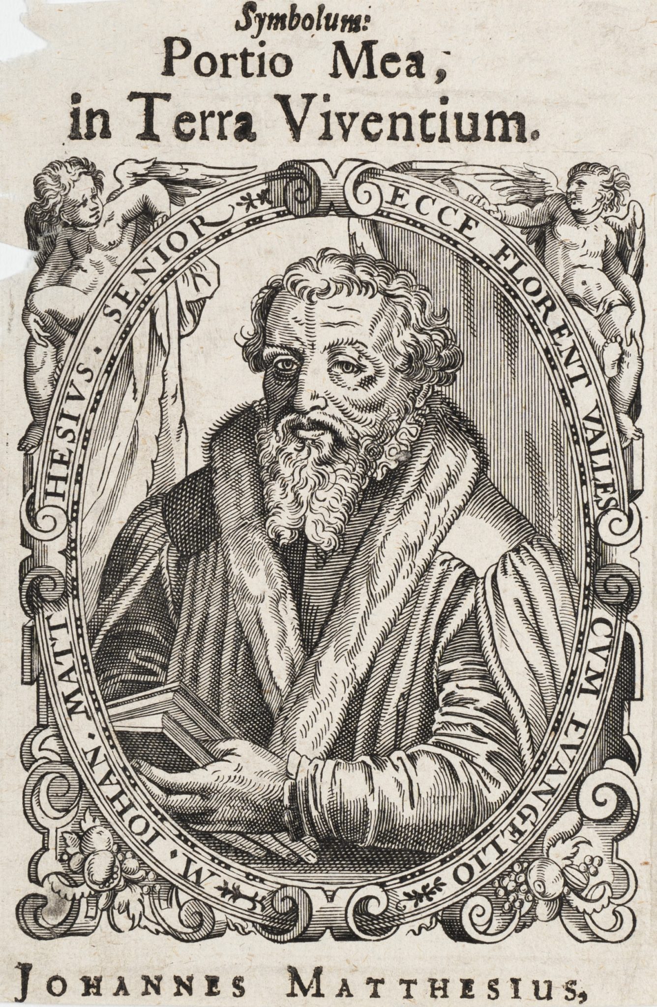 Portrait des Johannes Mathesius