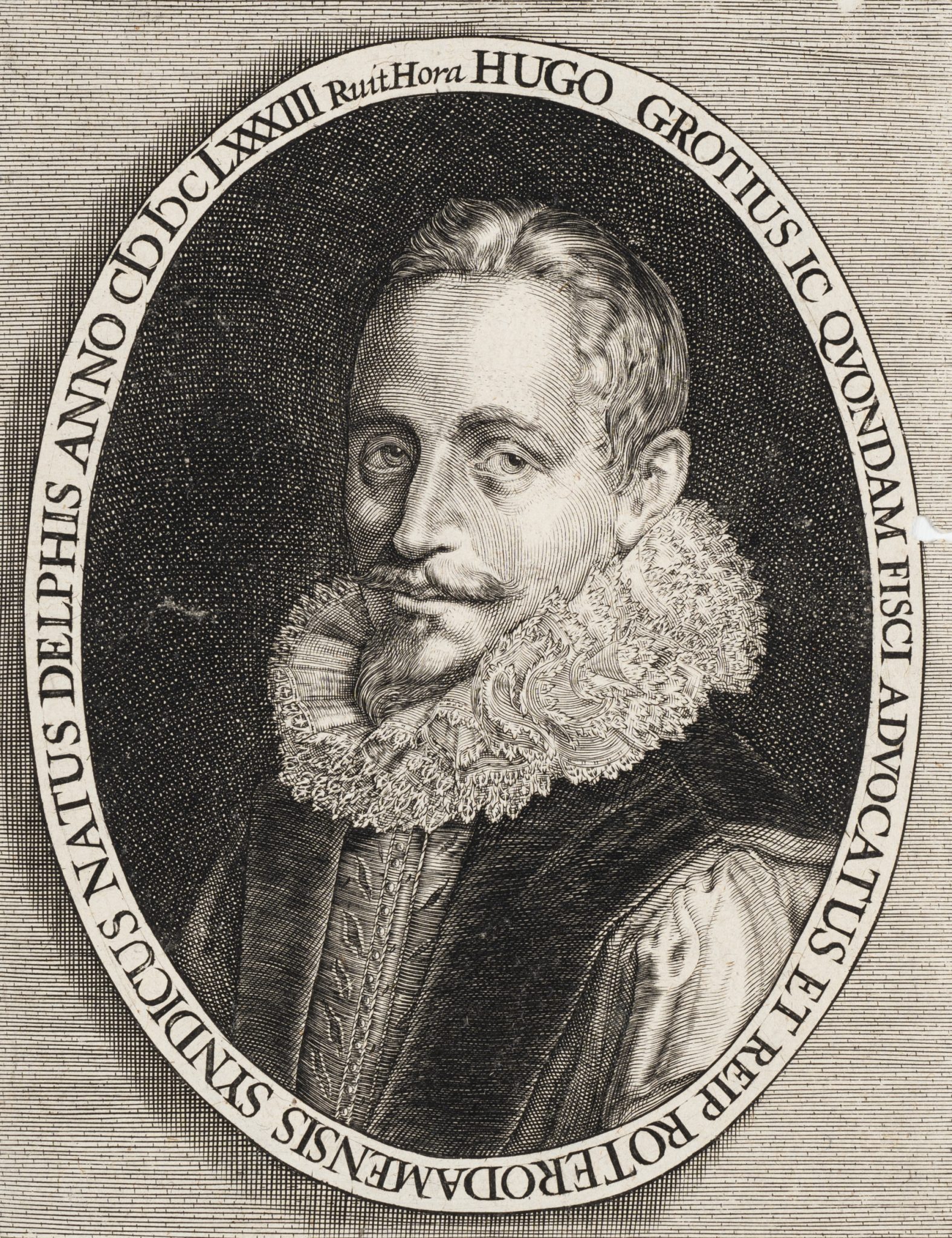 Portrait des Hugo Grotius