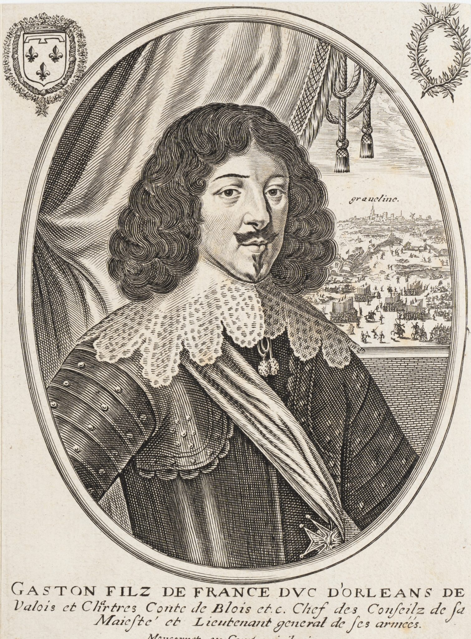 Portrait des Gaston d'Orléans