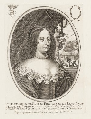 Portrait der Marguerite de Rohan