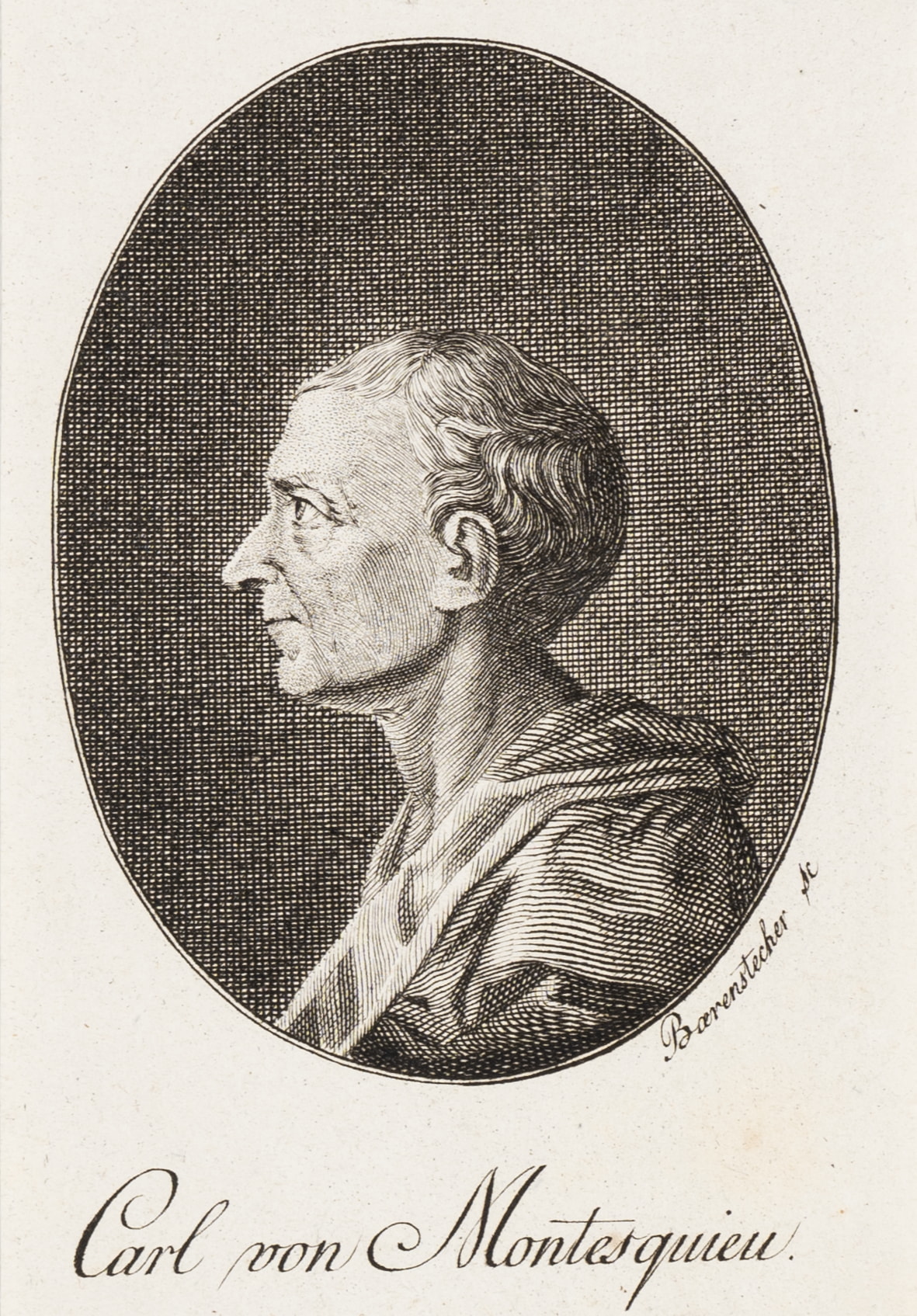 Philosoph Charles de Secondat