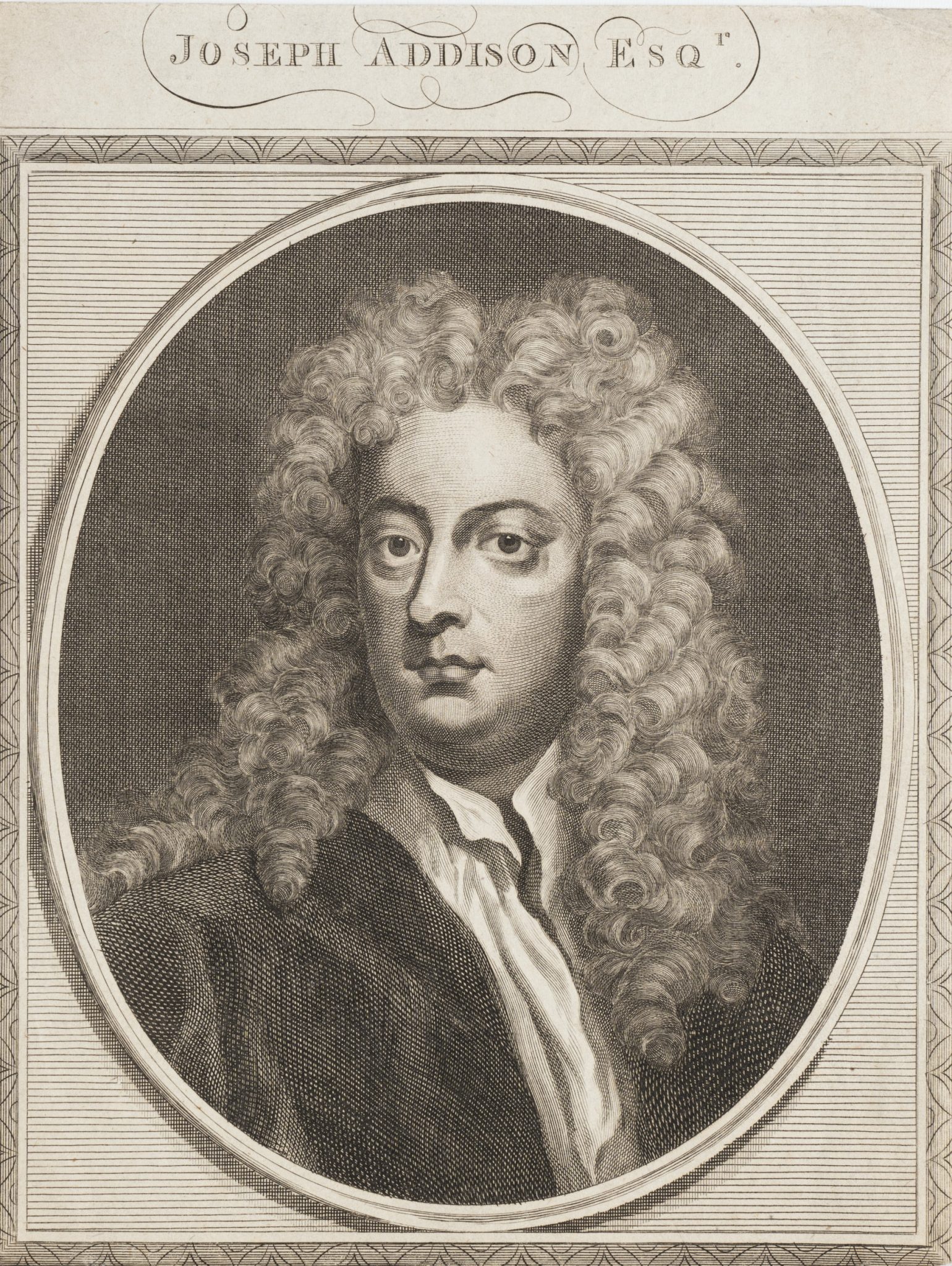 Porträt J. Addison (1672-1719)