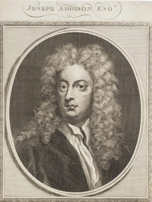Porträt J. Addison (1672-1719)