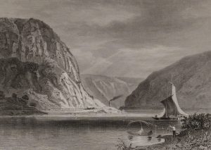 Rheindlandschaft Loreleyfelsen