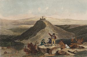 Romantische Ansicht des Schloss Olbrück