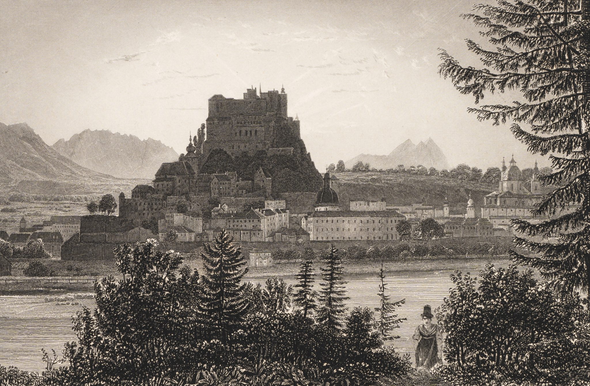 Salzburg und Festung