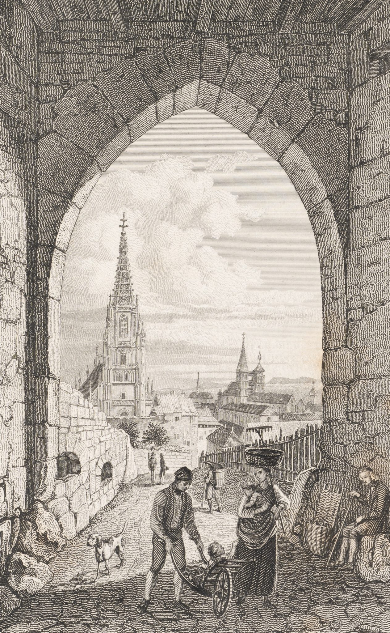 Torblick auf Stadt