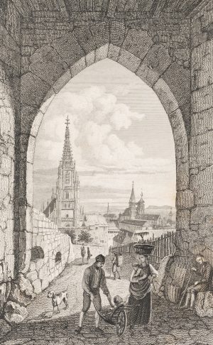 Torblick auf Stadt