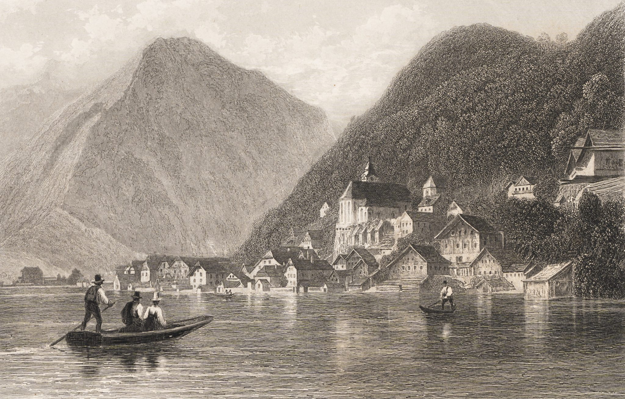 Bootsfahrt in Hallstatt
