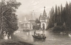 Parkidylle mit Burg