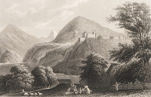 Schloss auf dem Hügel
