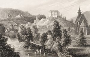 Idyllische Flusslandschaft