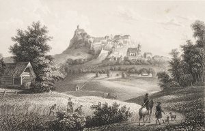 Landschaft mit Riegersburg
