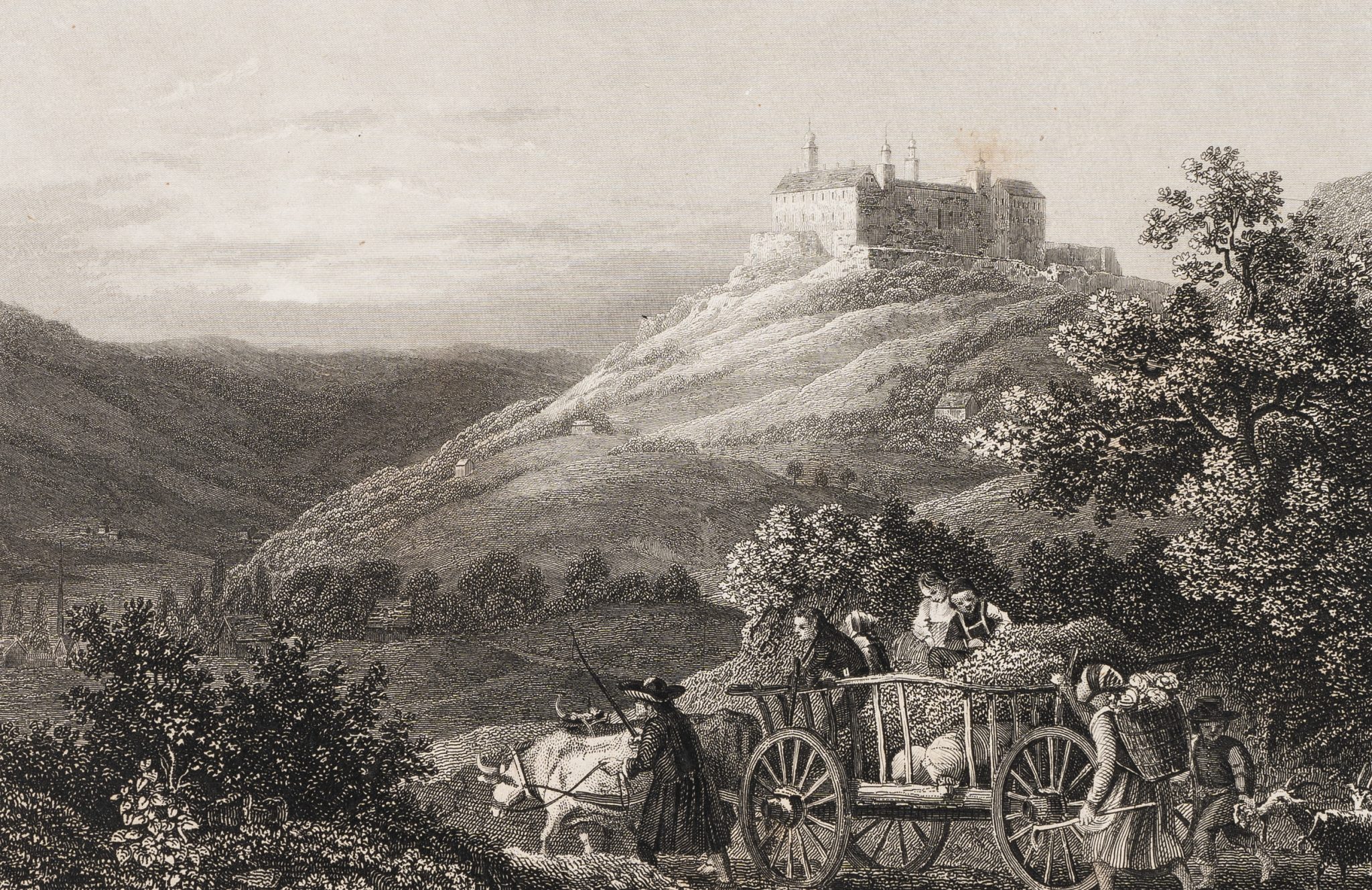 Menschengruppe vor Kulmbach