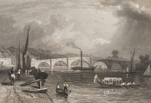 Flusslandschaft bei Richmond Brücke