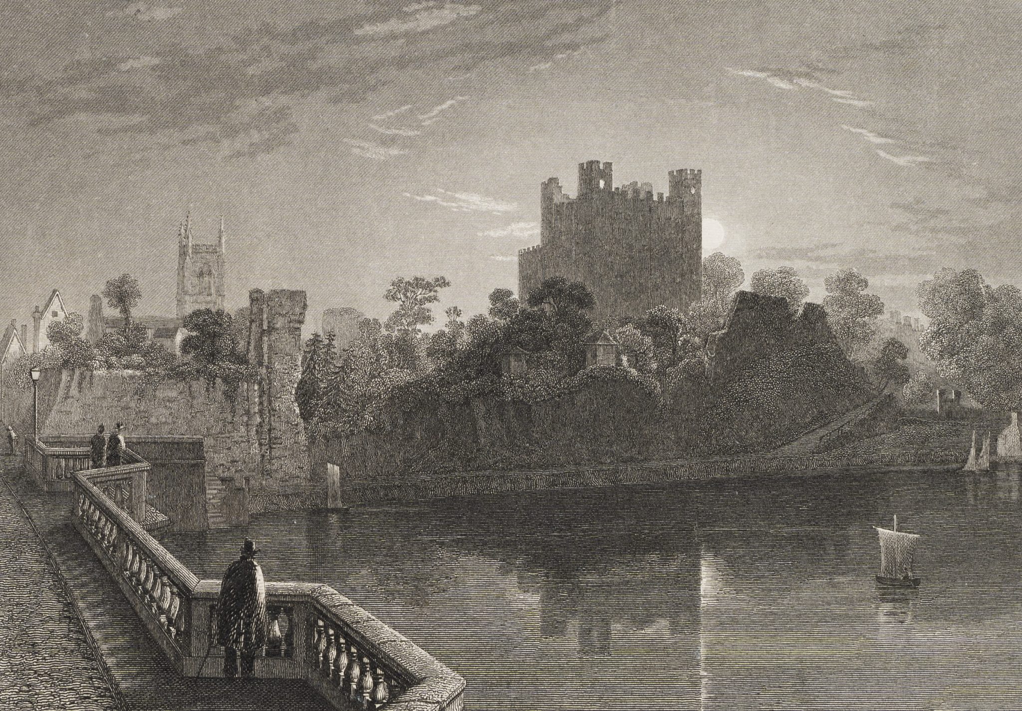Rochester Castle Ansicht