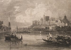 Windsor Castle am Fluss