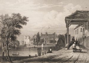 Hampton Court Flussszene