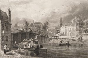 Brücke über Fluss