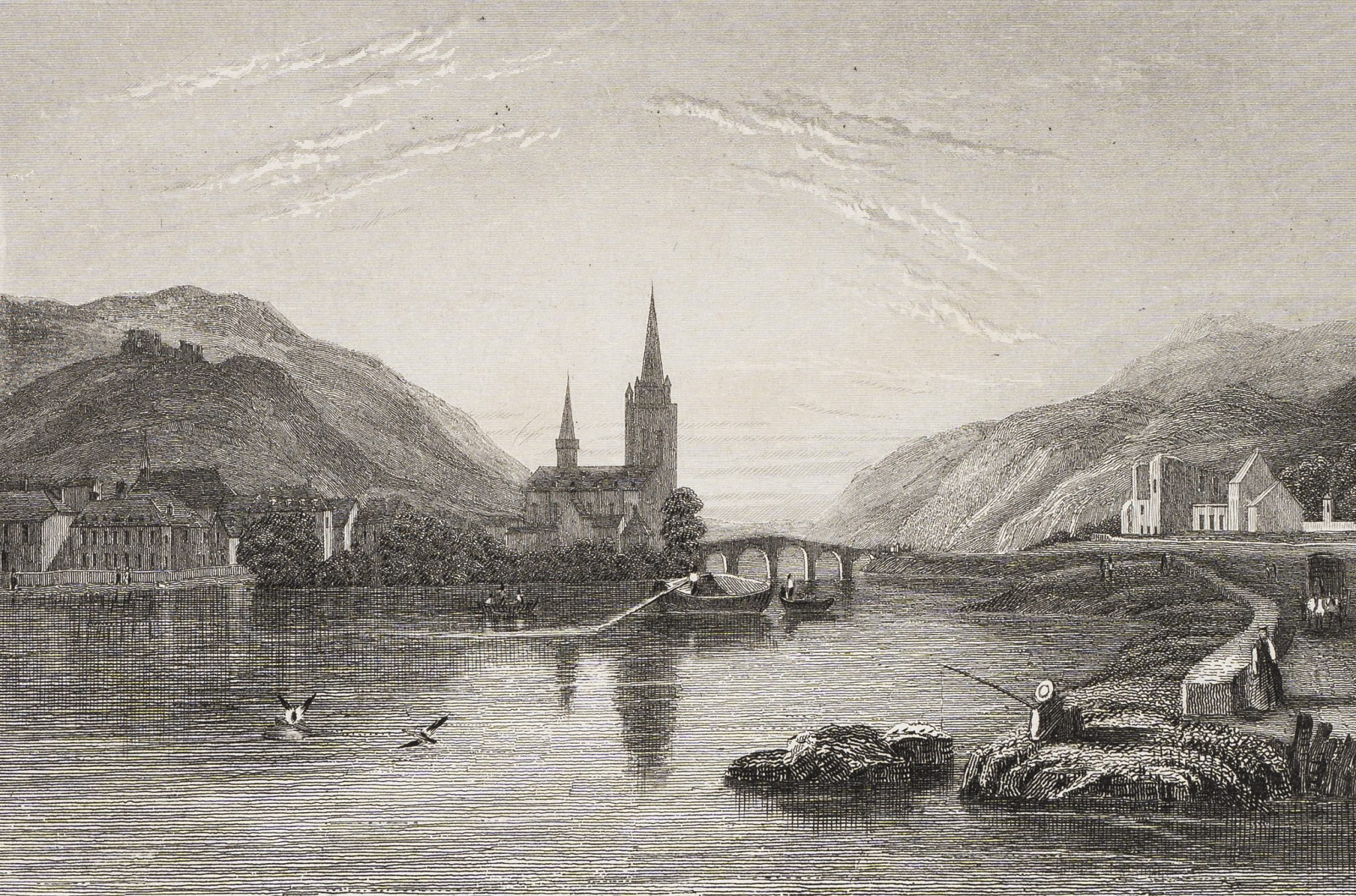Rheinlandschaft bei Bingen