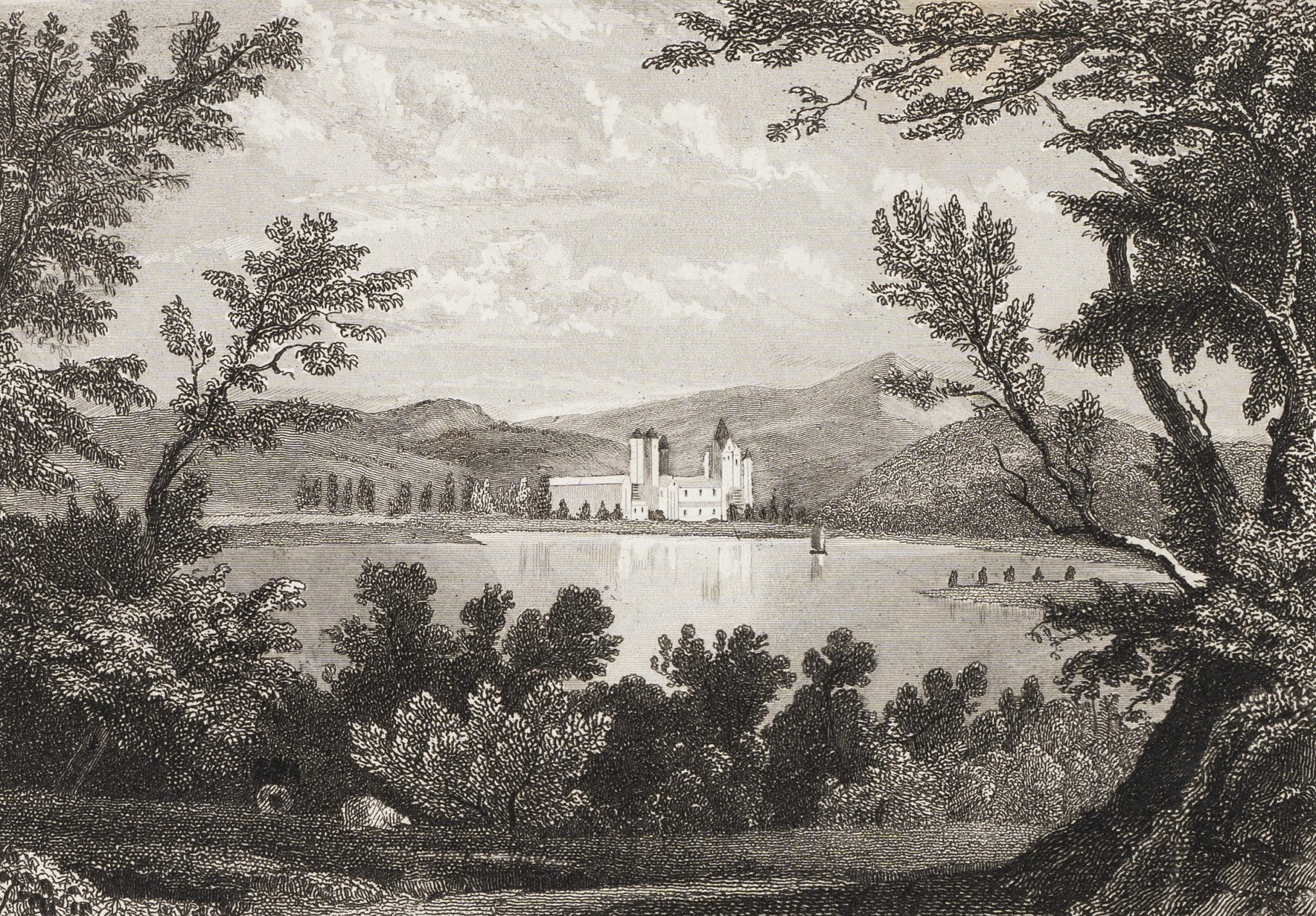 Kloster Maria Laach, Laacher See